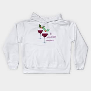 It's Wine O'Clock Kids Hoodie